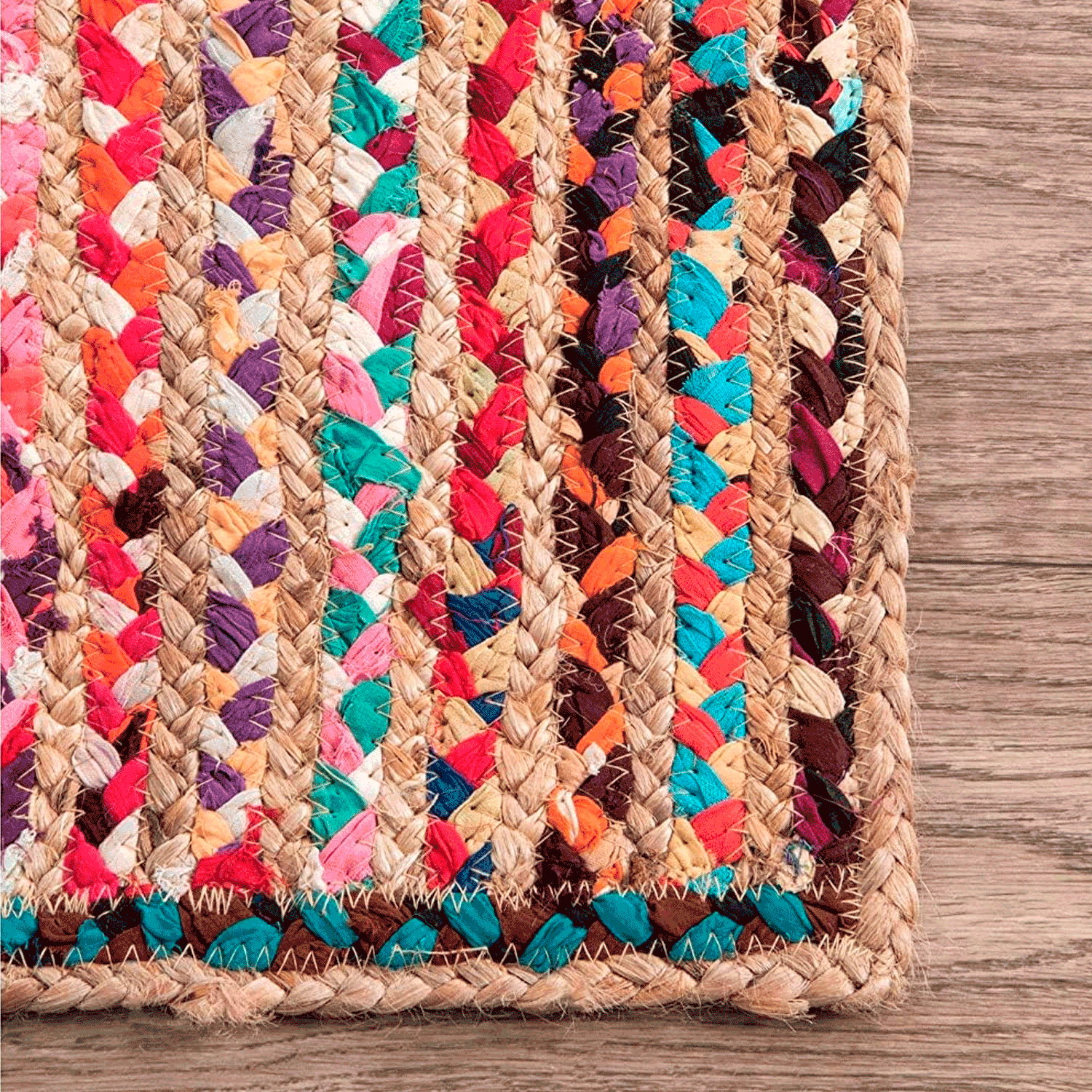 ALFOMBRA YUTE BAZHARS 190X290 CM NIR GCOAST 13-2