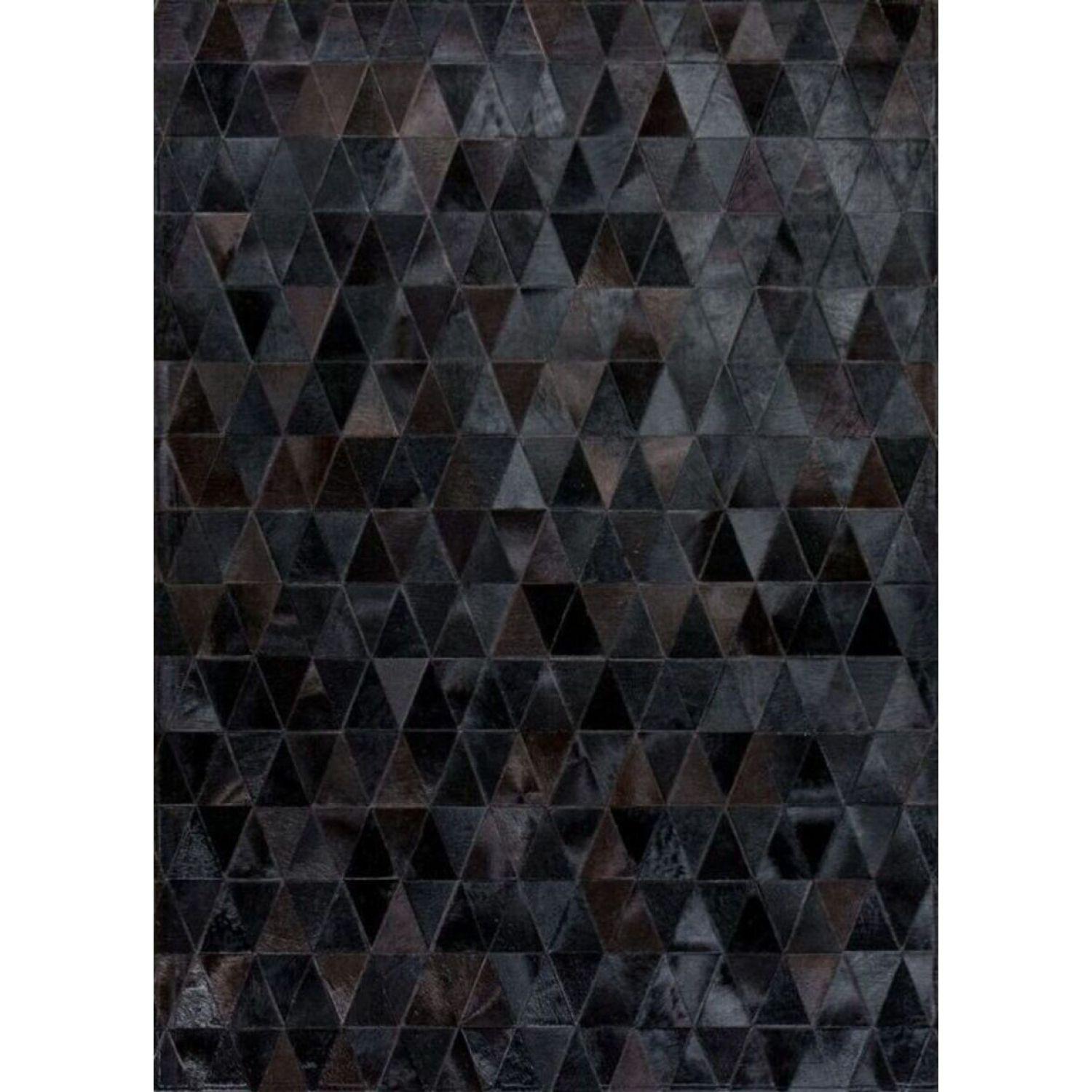 Alfombra BAZHARS Patch Cuero Ansa F7 160x230 cm Damasco-2