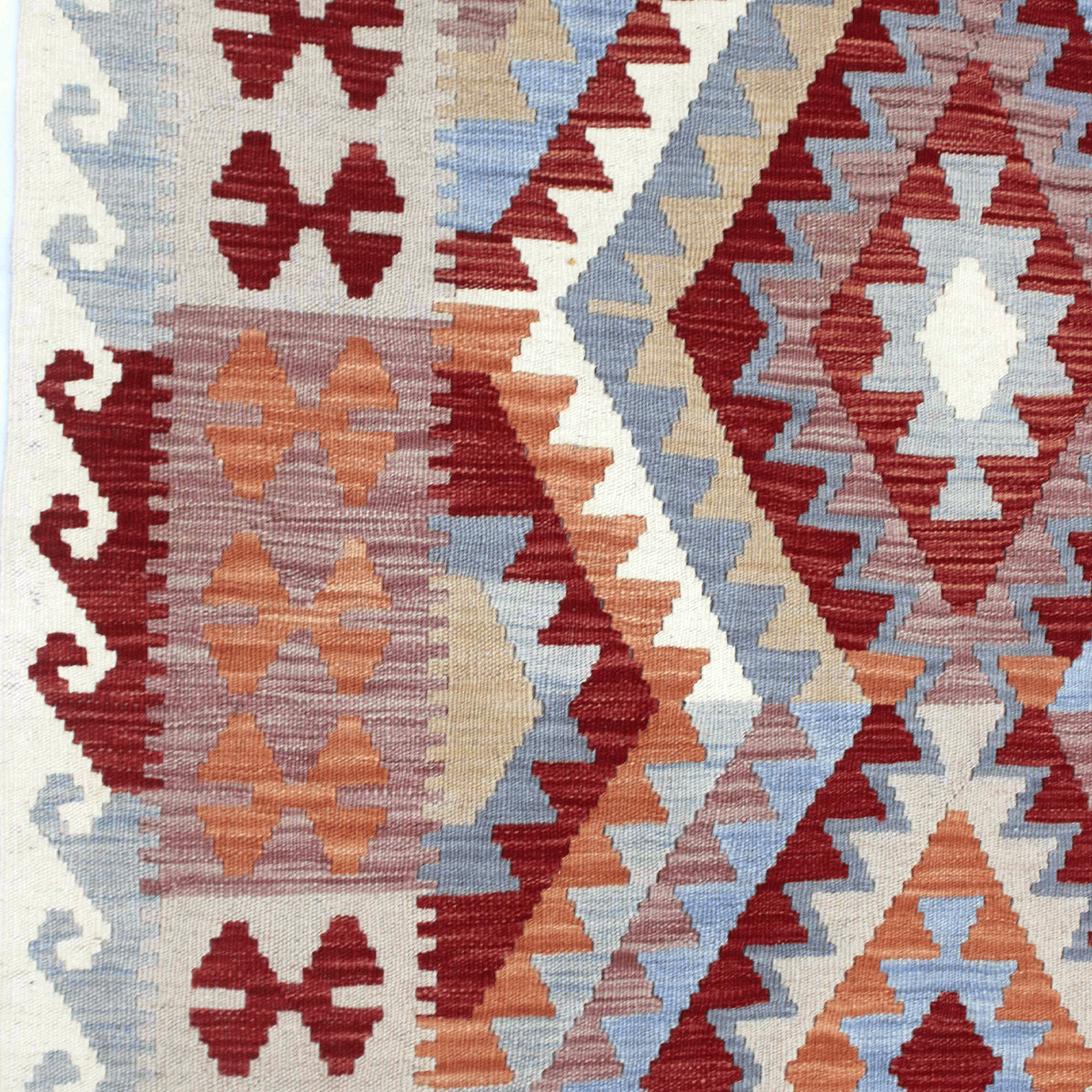 Alfombra BAZHARS s KELIM VEGI P111 170x240 cm Gris-4