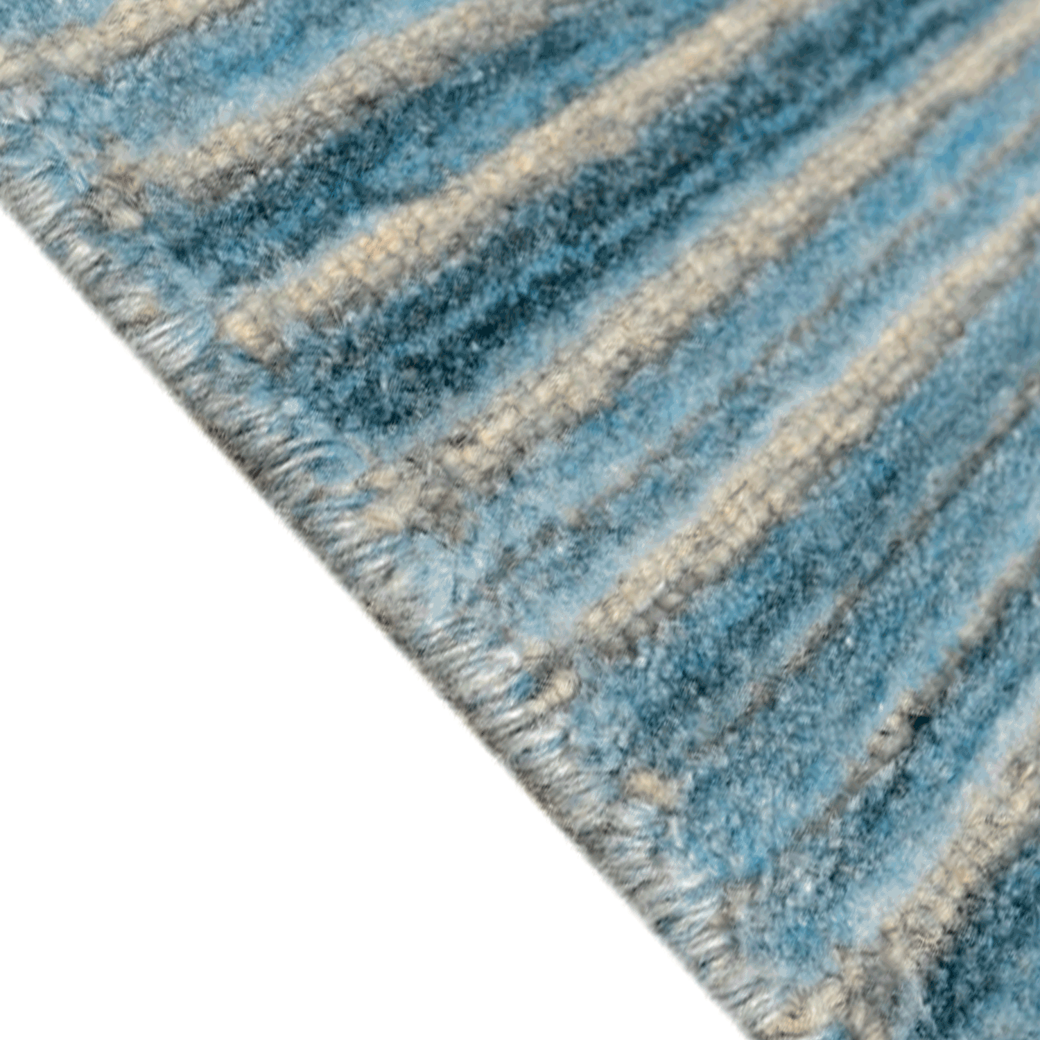 Alfombra BAZHARS  Natural Rug Cut 2069 Blue  160x230 cm Azul-5
