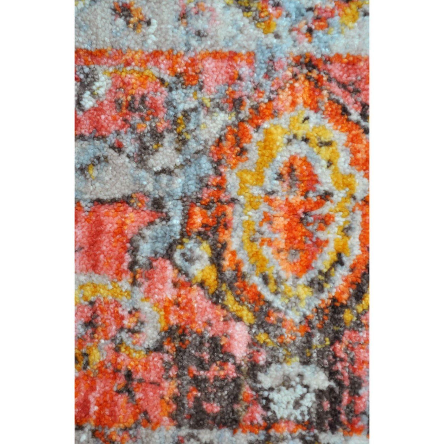 Alfombra BAZHARS Intrigue 7601 133x185 cm Multicolor-3