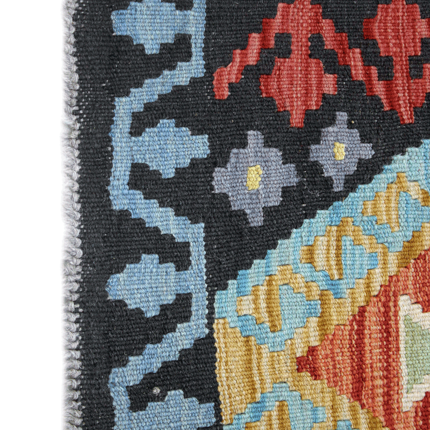 Alfombra Artesanal 140X200 cm Kilim Vegi P144 BAZHARS-2