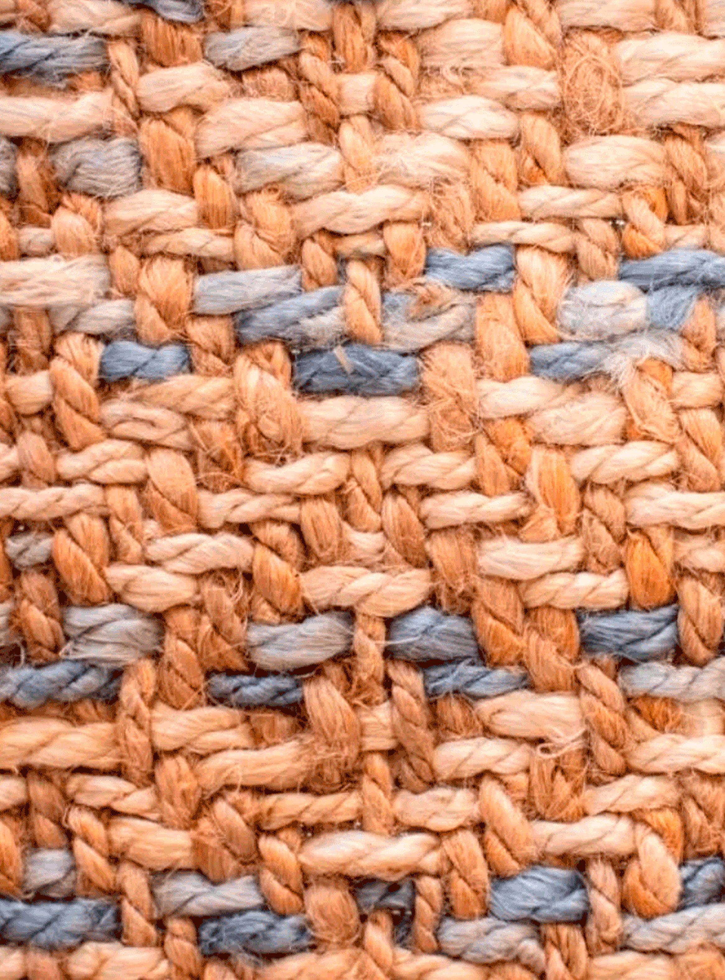 Alfombra BAZHARS  Jute Heri HW NMulti BK  190x290 cm Beige-4