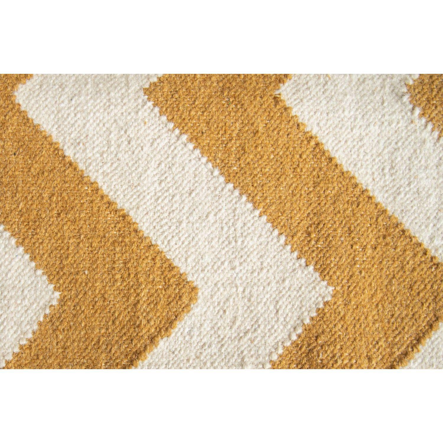 Alfombra BAZHARS  Kelim Pau Gall 10 NatW  140x200 cm Beige-5