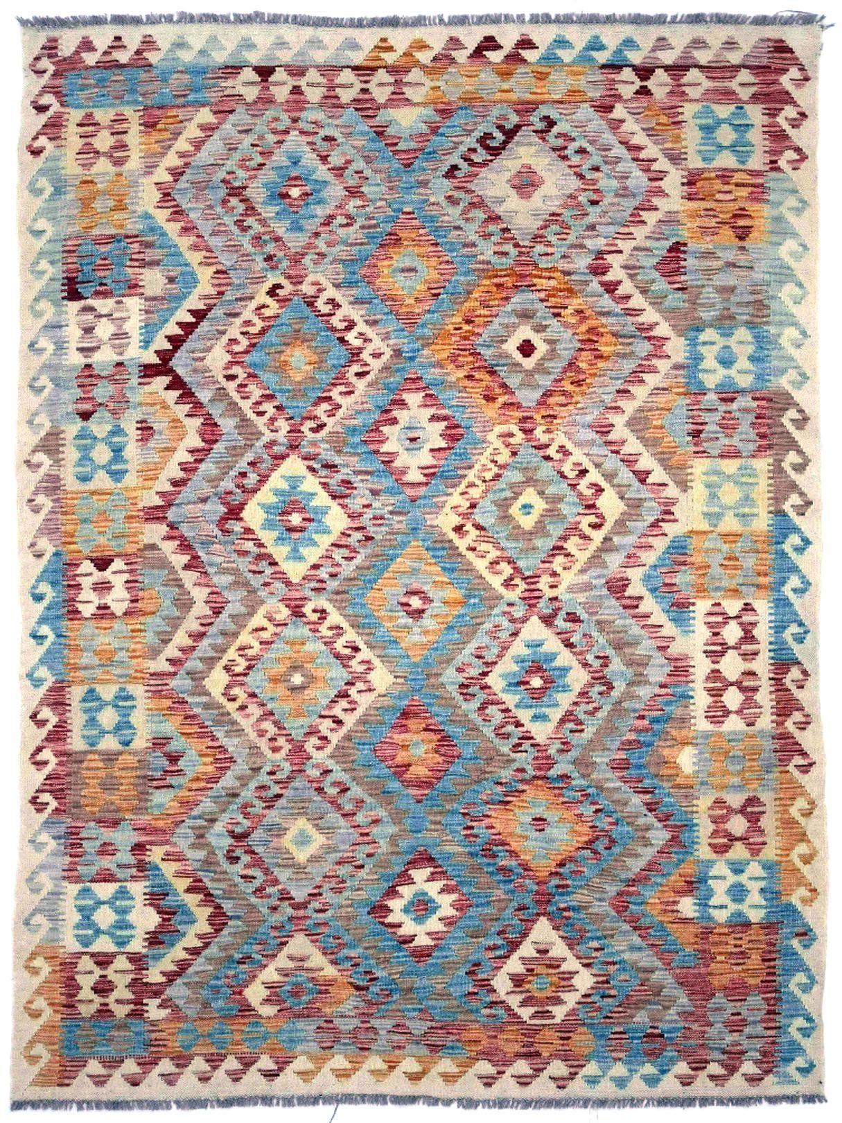 Alfombra BAZHARS Kilim Vegi MP804 255x168 cm Multicolor-3