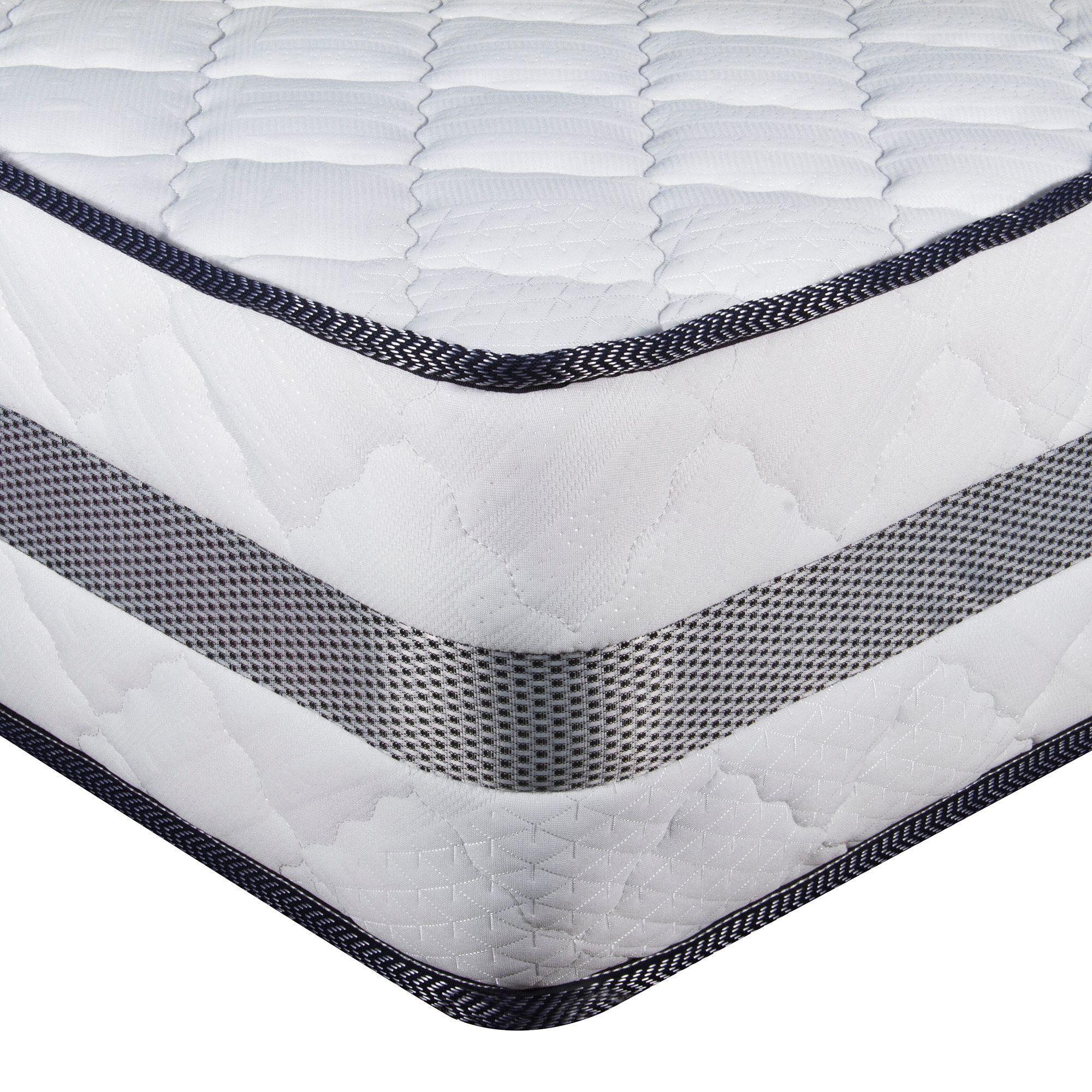 Colchón Valdivia 1.5 Plazas Gris 105x190x30 Cm-3