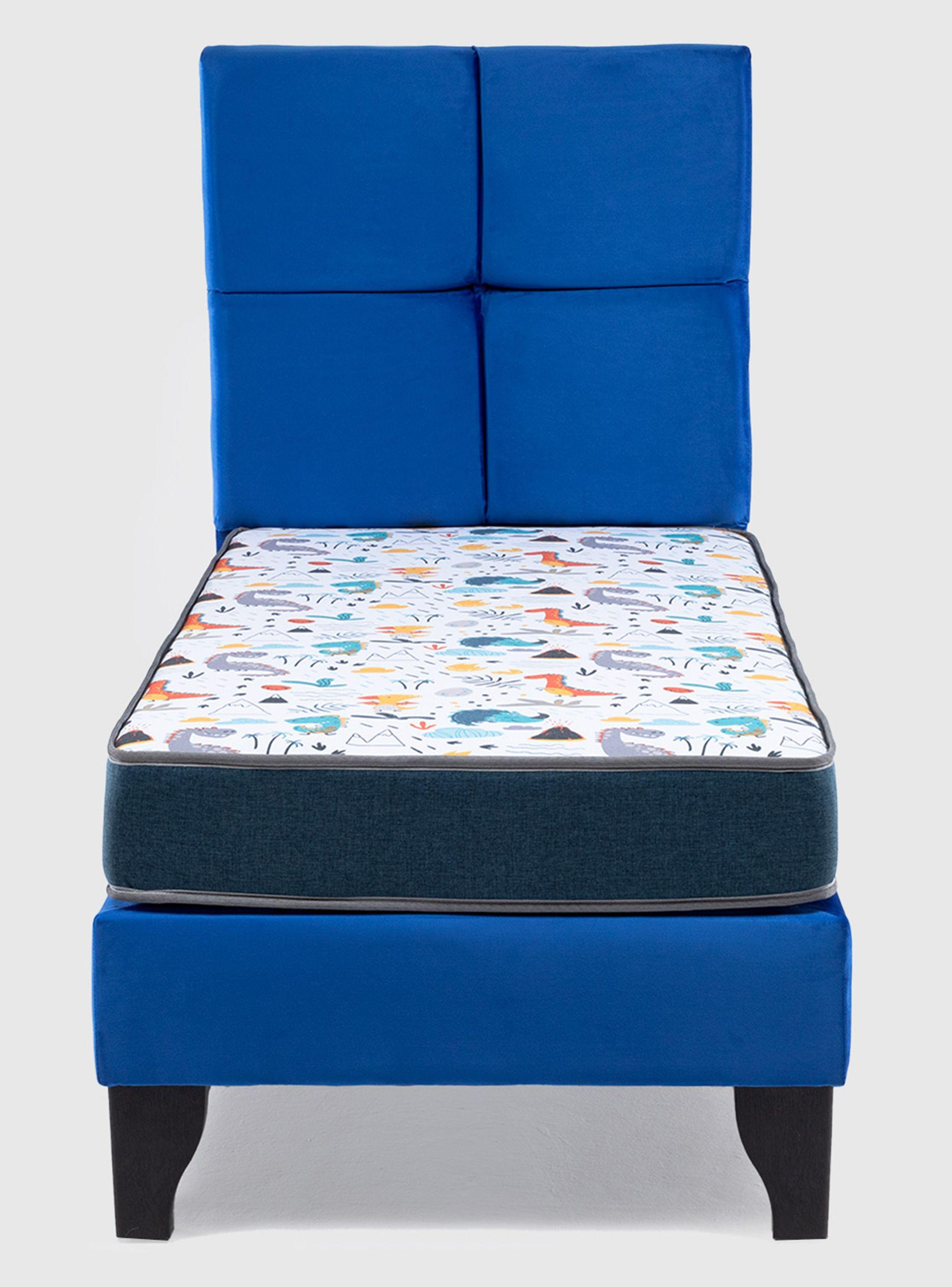 Cama Europea AF Tap-Blanca + Respaldo Zeus 1.5 PL-2