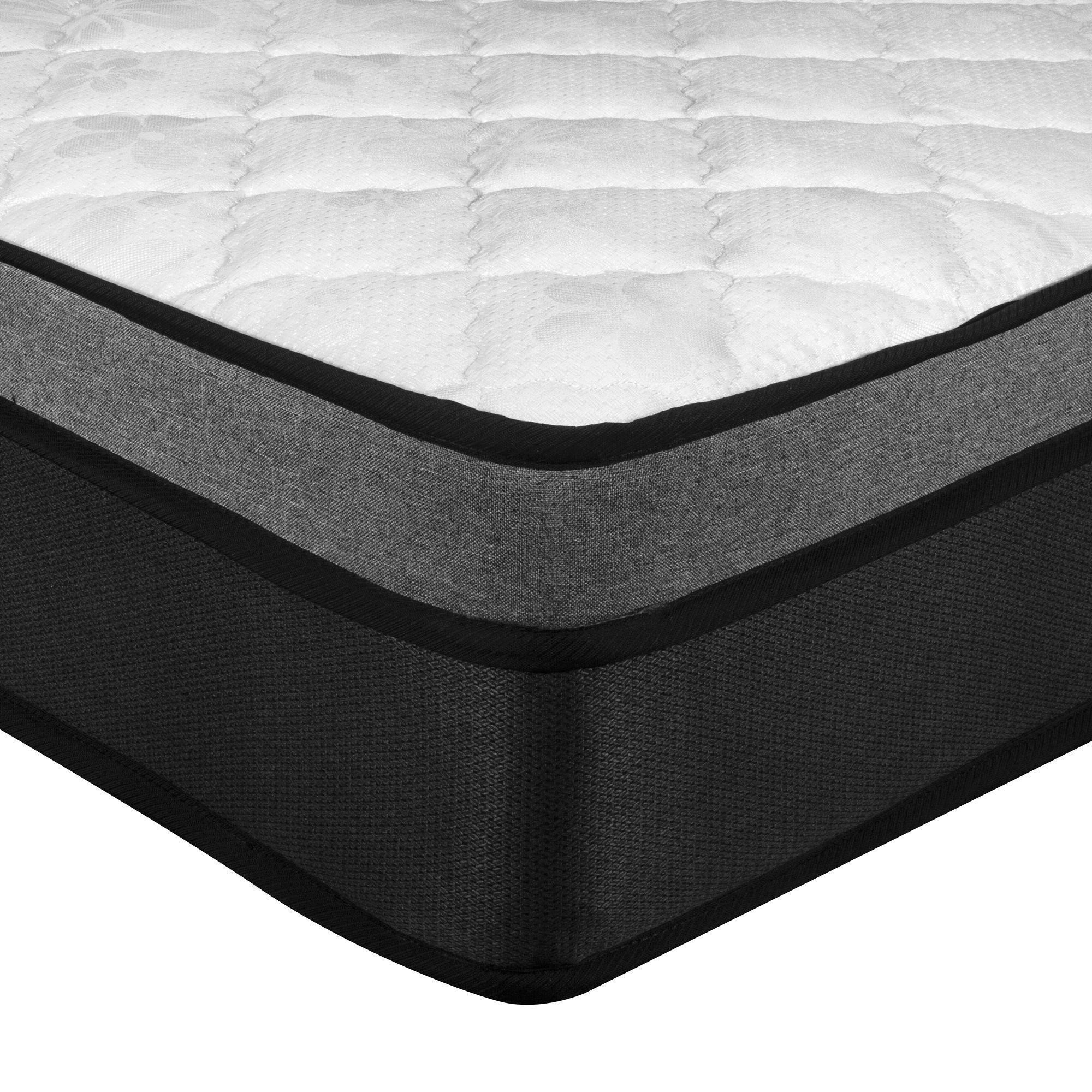 Colchón Canaima 1.5 Plazas Negro 105x190x26 Cm Resorte Bonell Dual Side-3