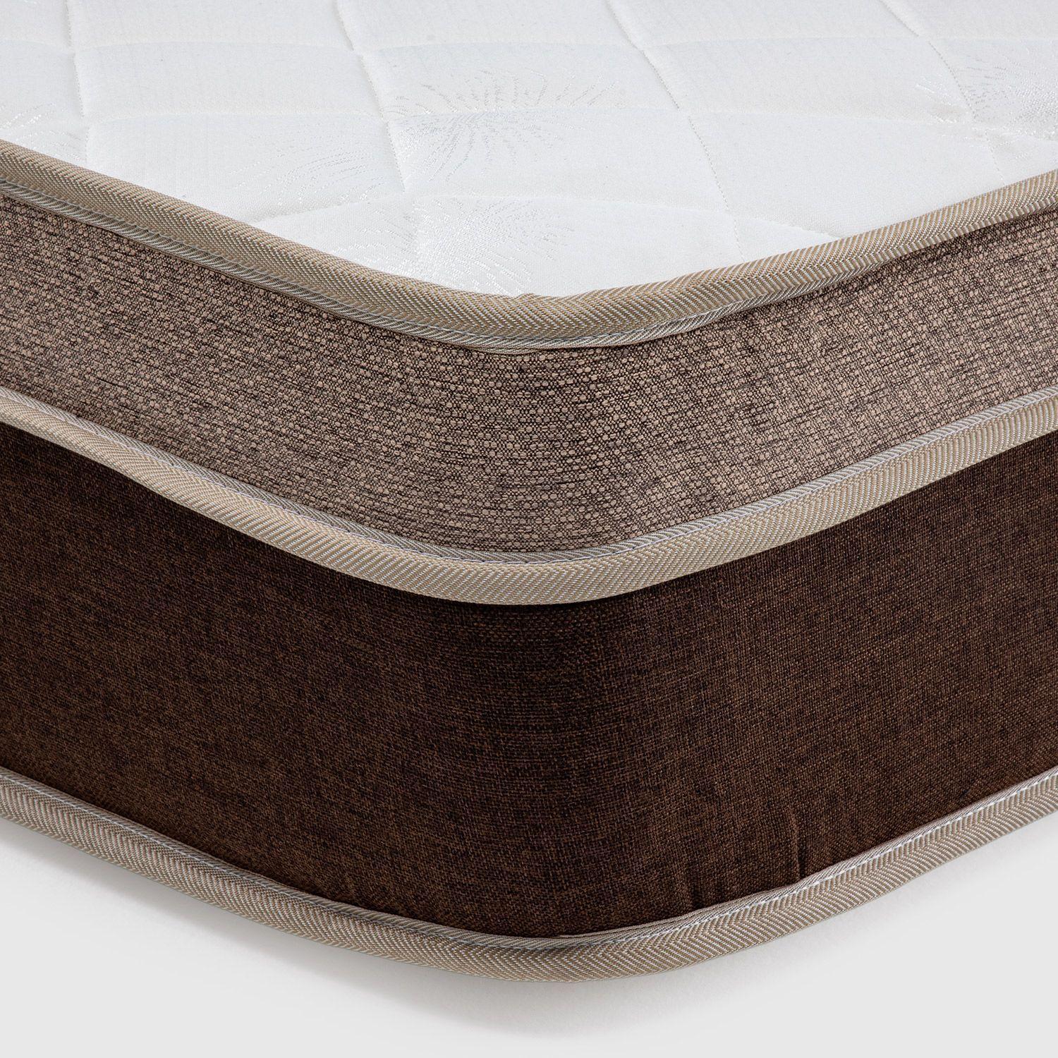 Colchón Canaima King Chocolate 180x190x26 Cm Resorte Bonell Dual Side-3