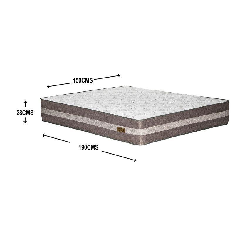 Colchon Valencia Basic 2 plazas 150x190x28 Cm-2