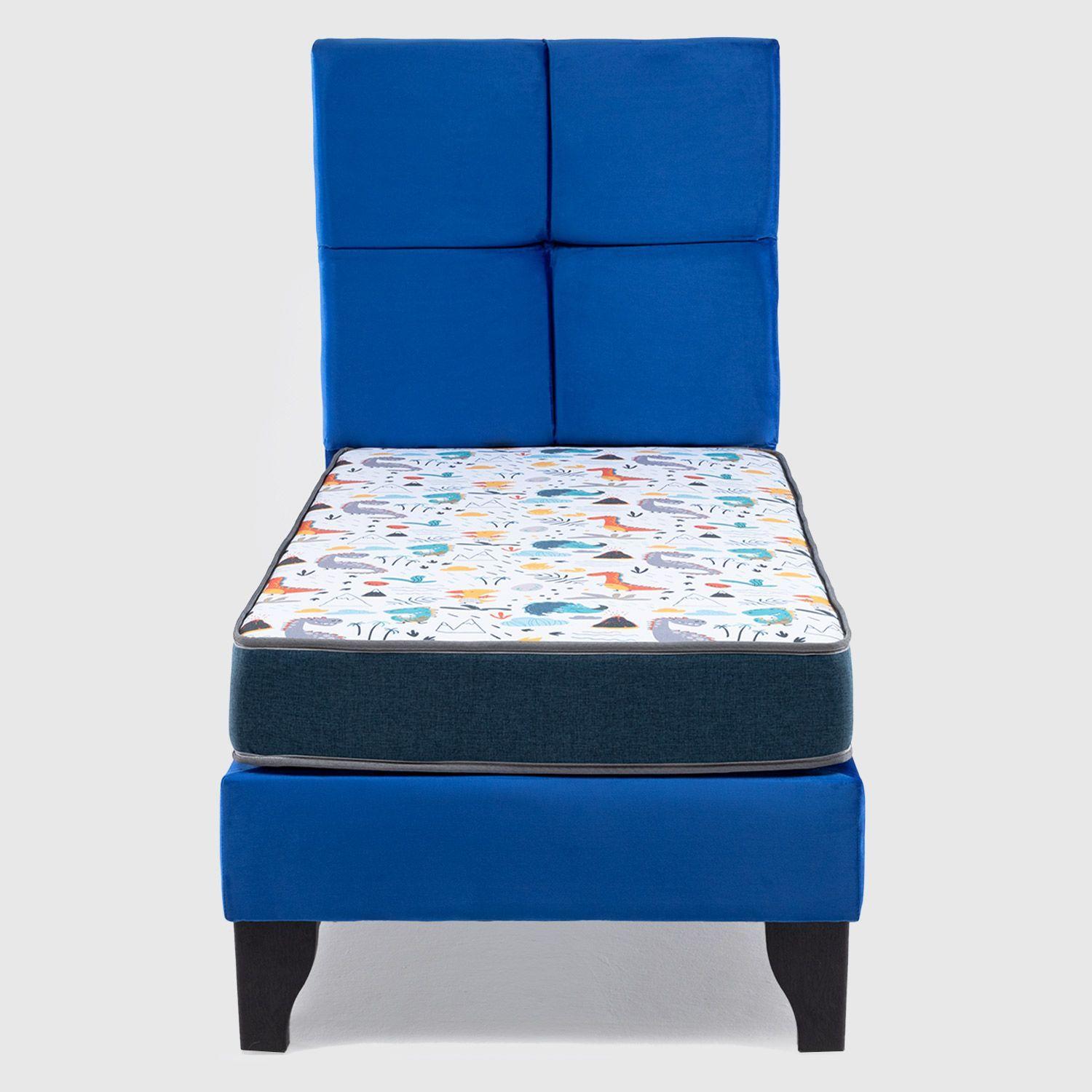 Cama Europea AF Tap-Blanca + Respaldo Zeus 1 PL-2
