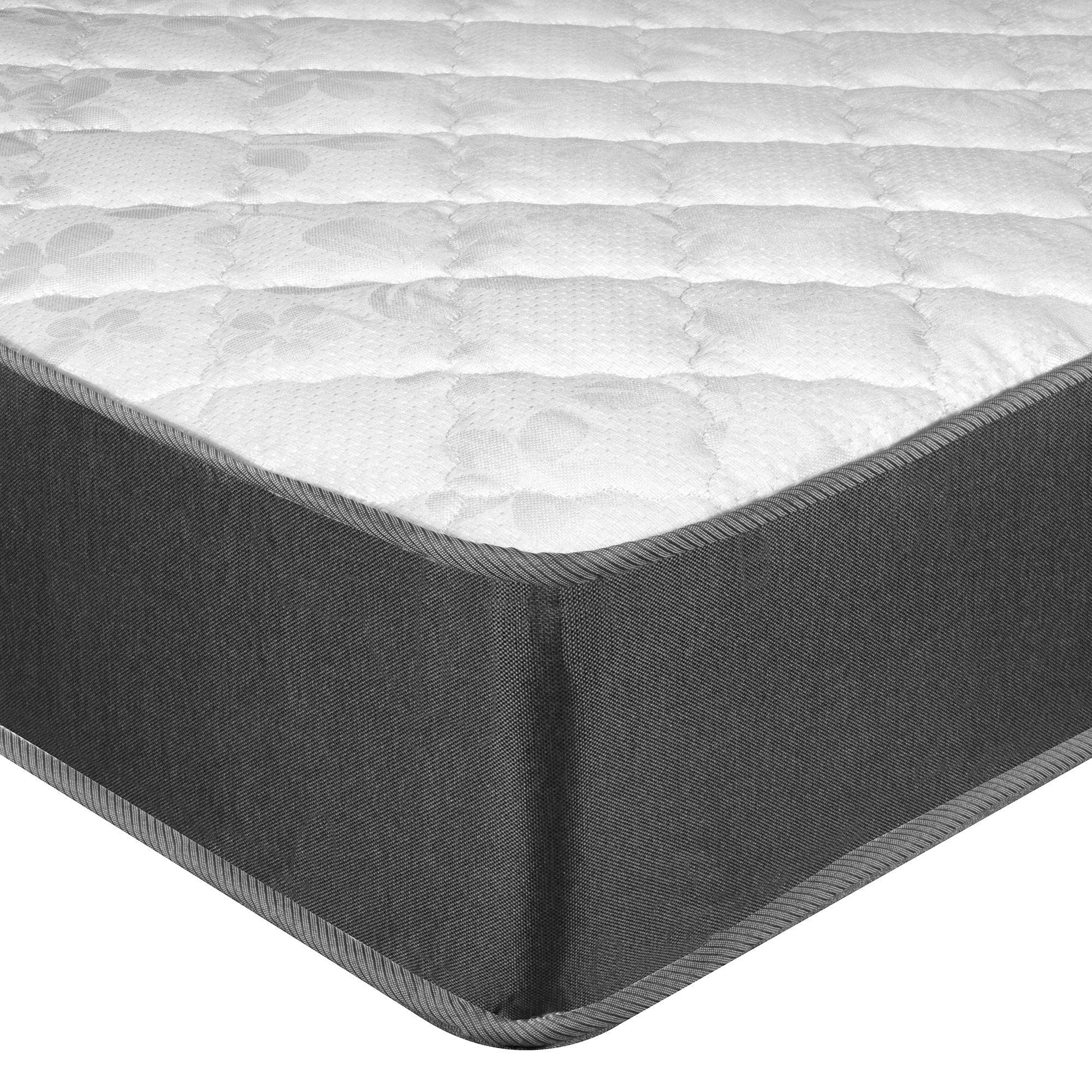Colchon América 2 Plazas Gris 150x190x23 Cm-3