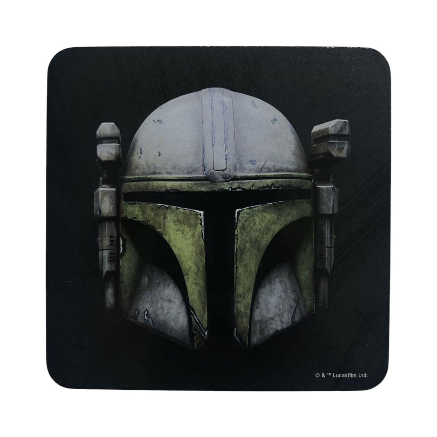 Set De 6 Posavasos Star Wars The Mandalorian con Base de Corcho-4