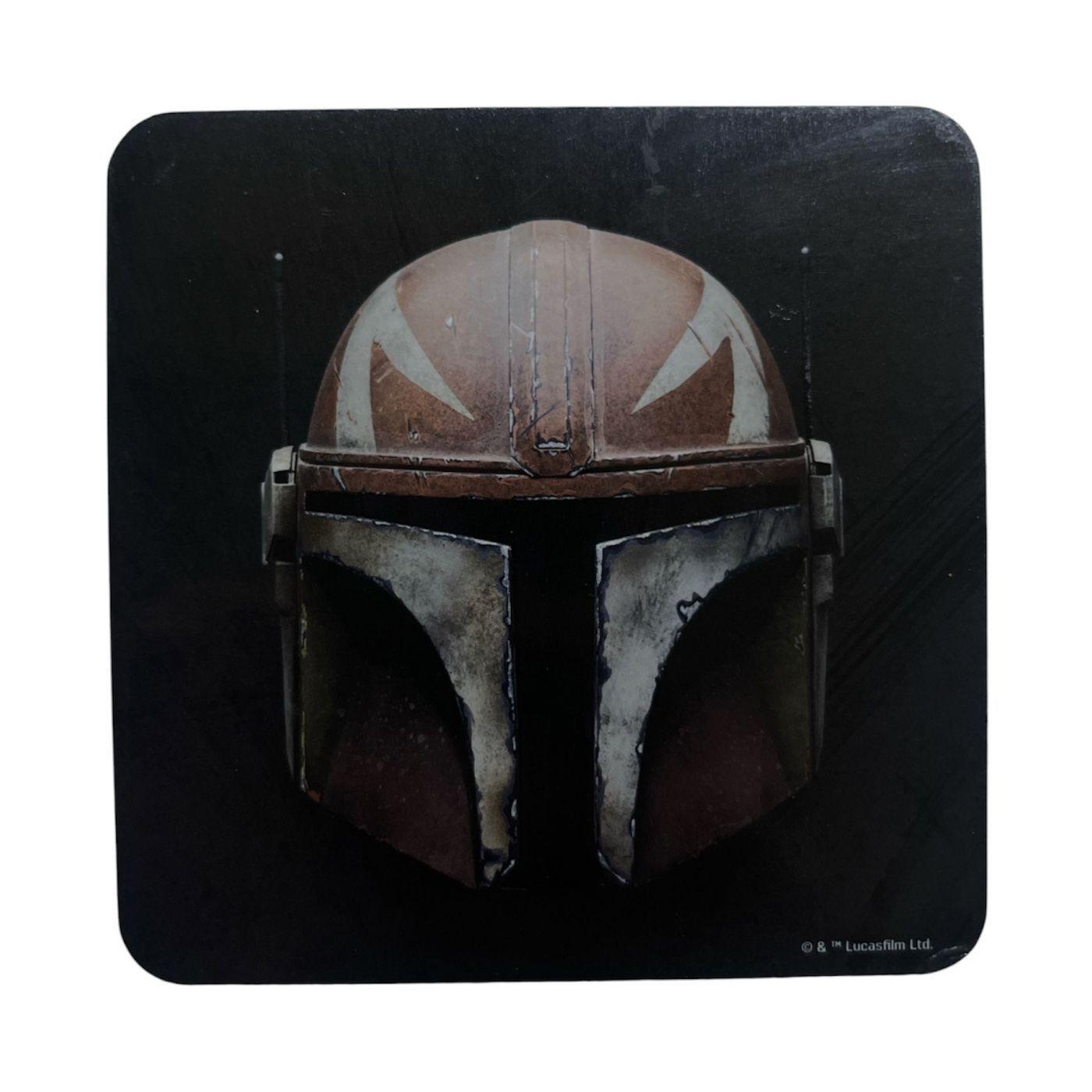 Set De 6 Posavasos Star Wars The Mandalorian con Base de Corcho-5