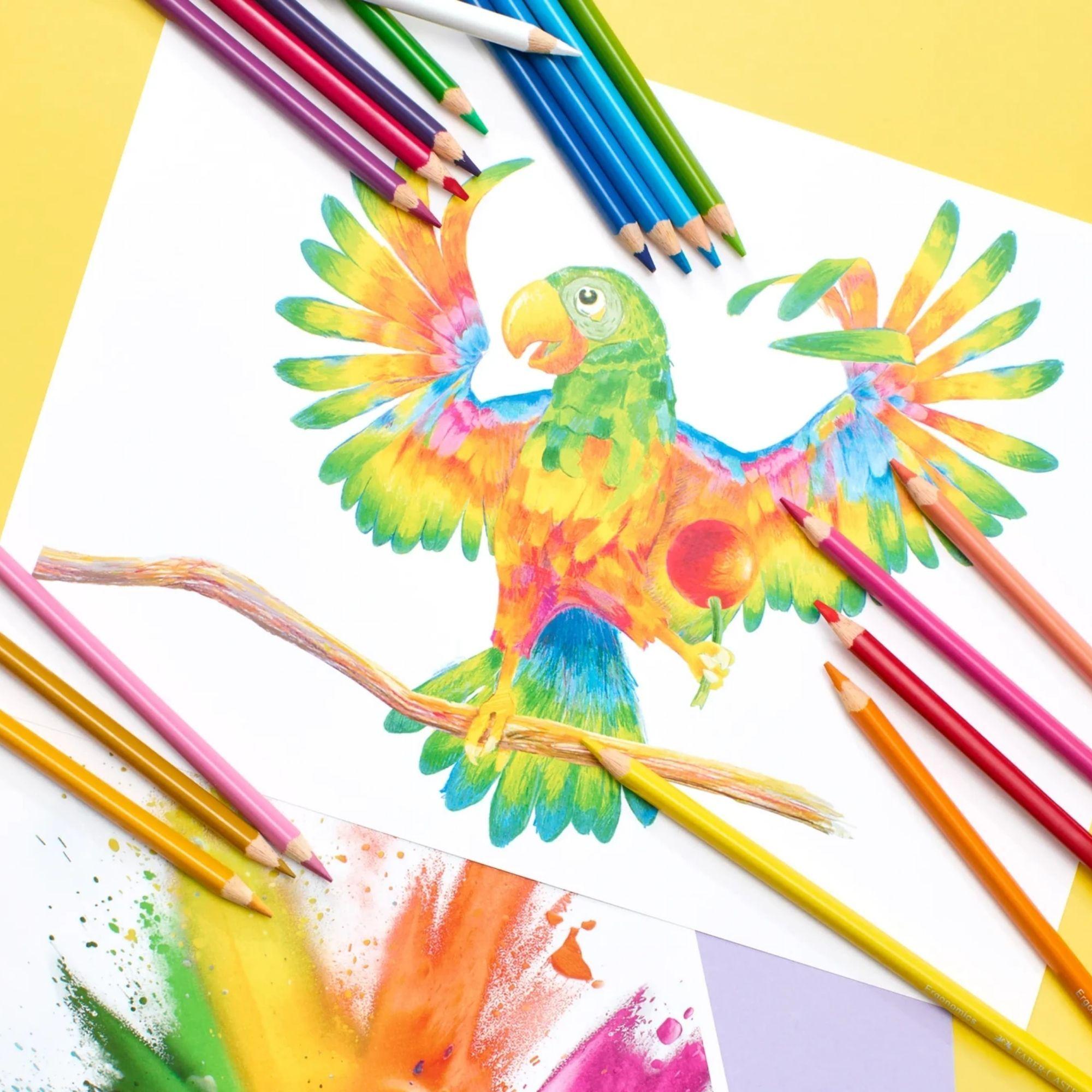 Block de dibujo Faber-Castell medio 99 1/8-2