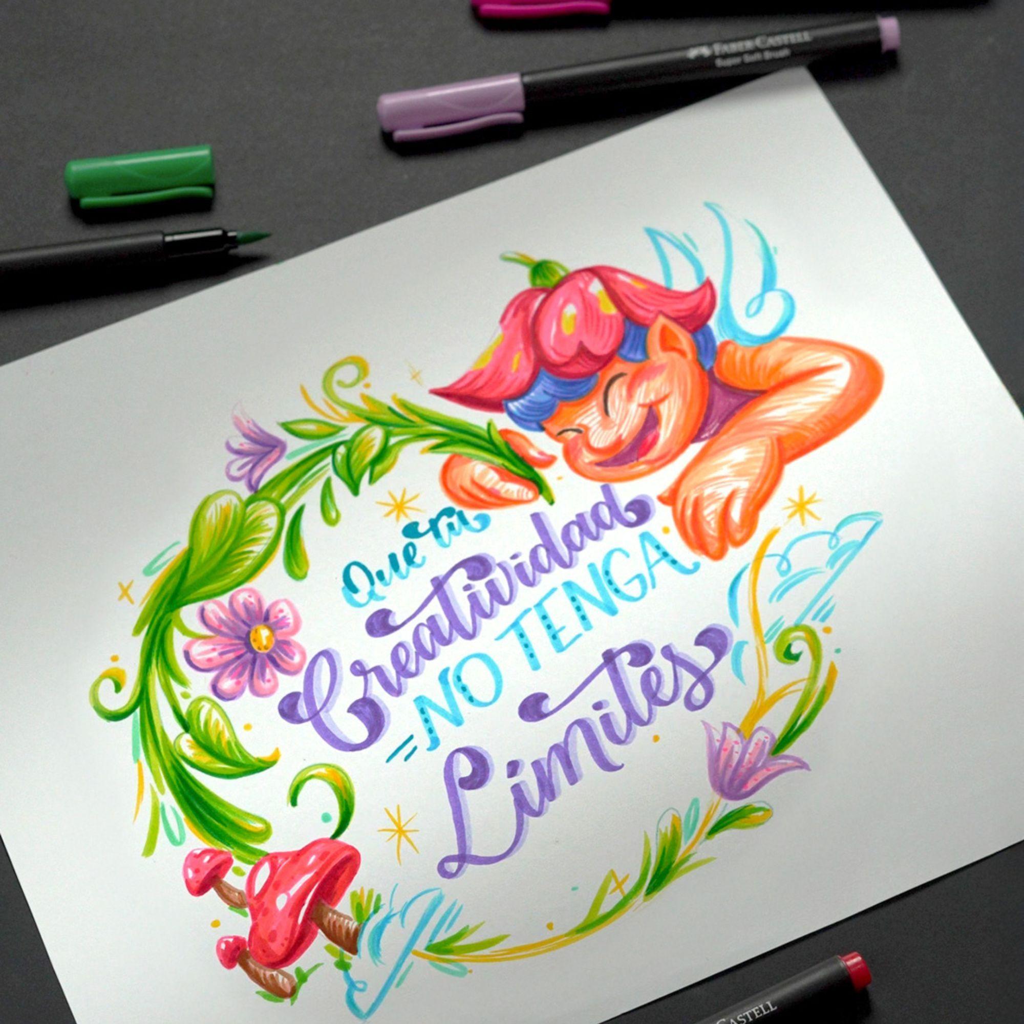 Marcadores Super Soft Faber Castell Estuche Cartón 100 Un-2