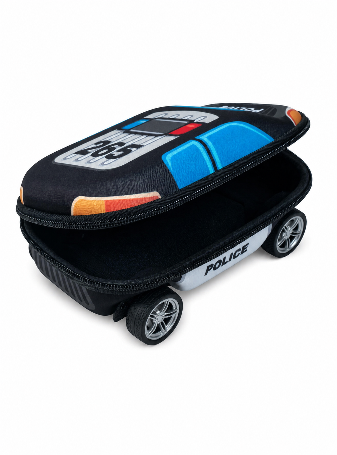 Estuche rígido Faber-Castell Policia Auto negro-6