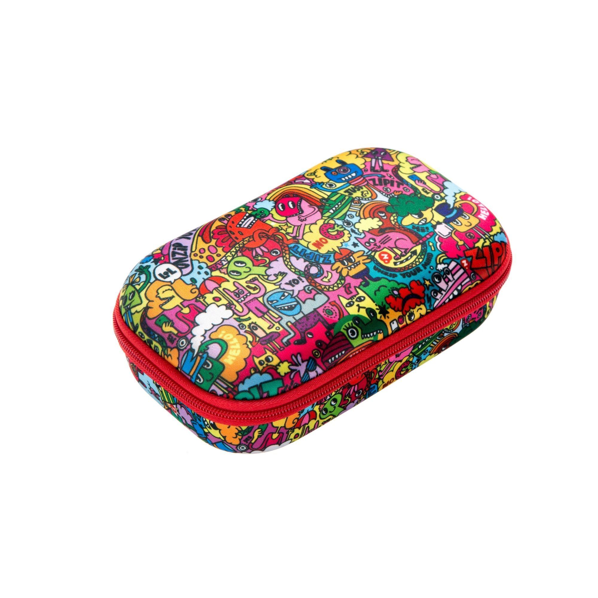 Pack estuche rígido Doodles + 48 Eco lápices + sacapuntas-2