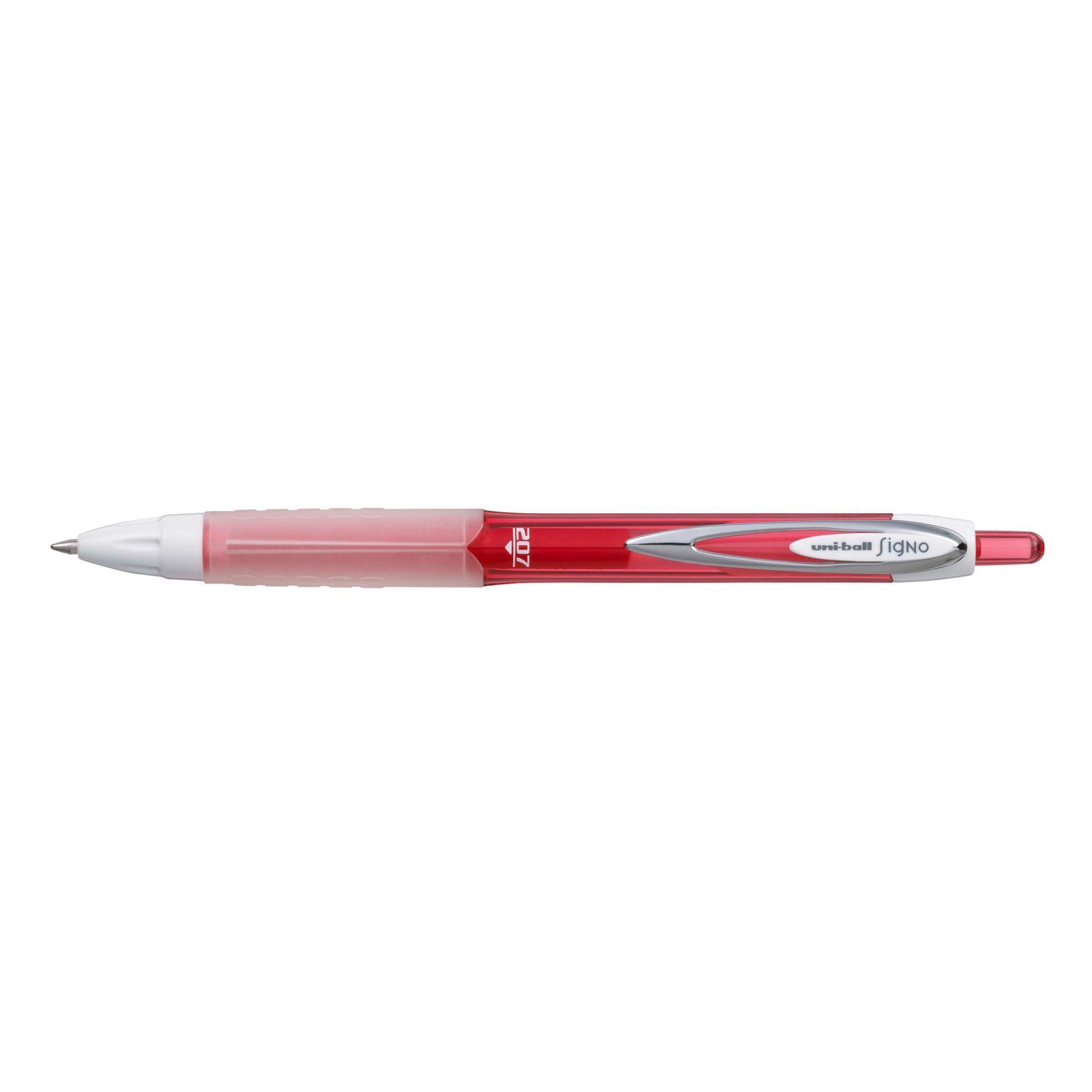Lápices Gel Uniball Retráctiles Signo 207F x8 Colores-6