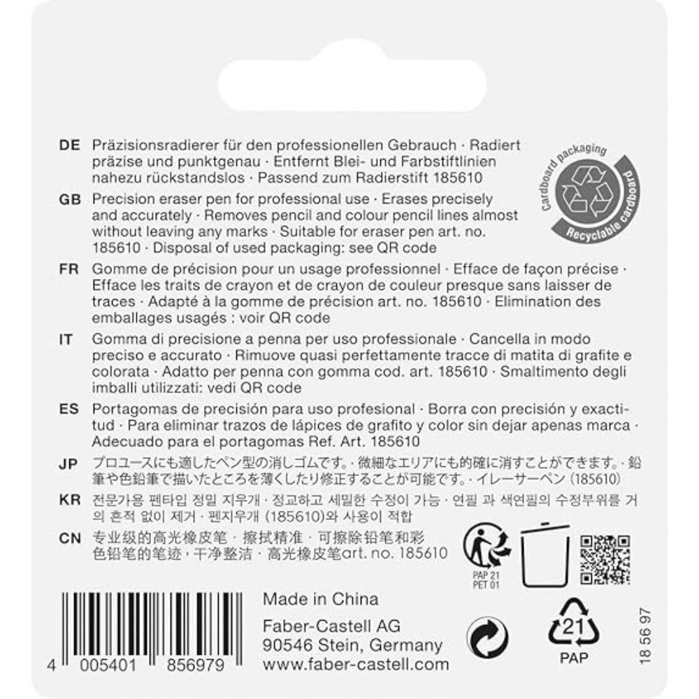 Repuesto Goma de Precisión Para Borrar A&G Faber-Castell-2