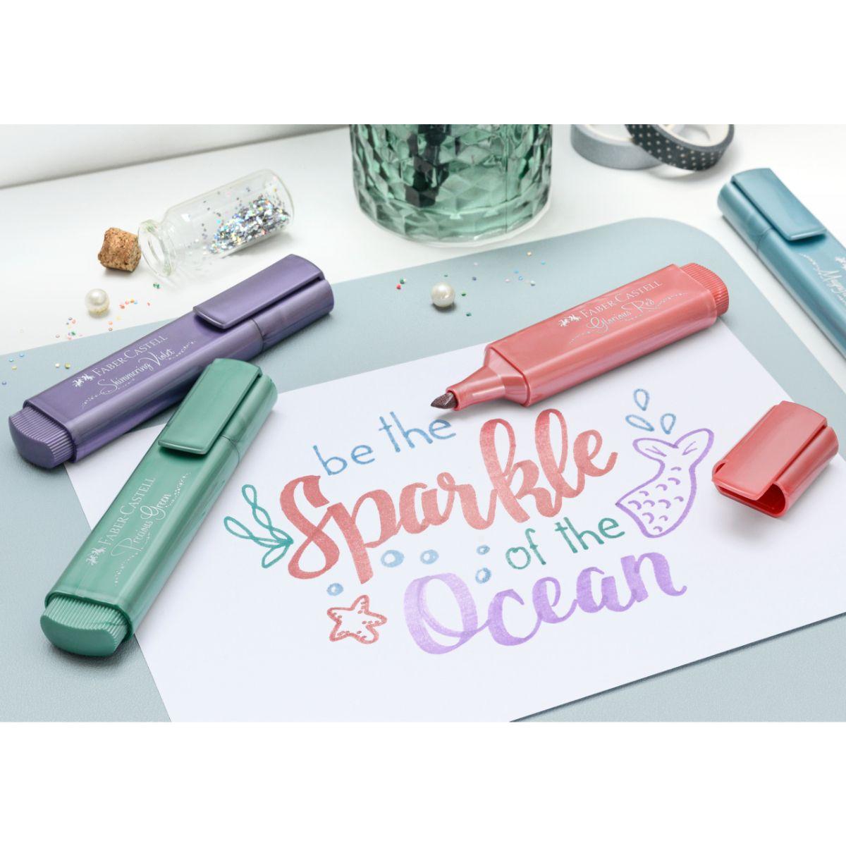 Marcador Tl46 Metallic Faber-Castell x8 Colores-2