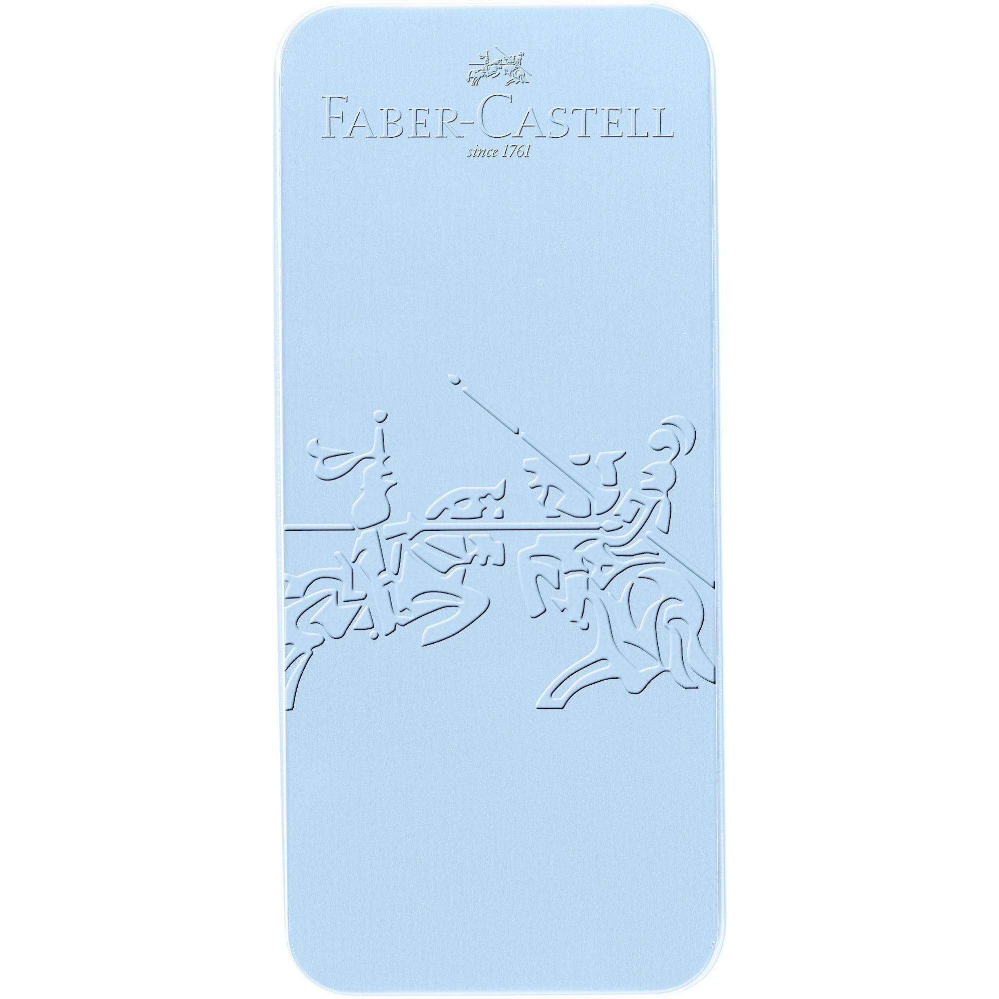 Set Pluma M/ Bolígrafo Grip 2010 Sky blue Faber-Castell-3