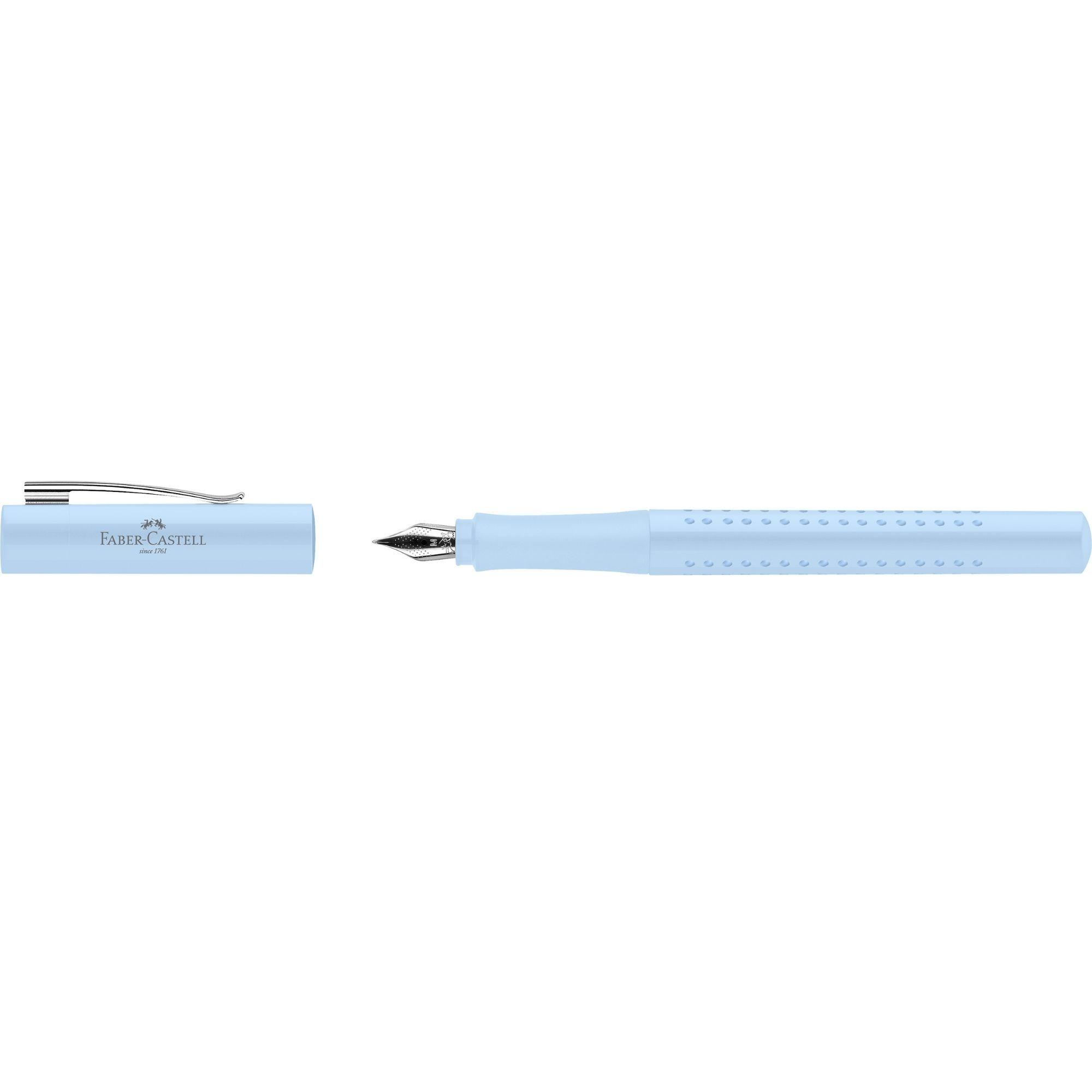 Pluma estilográfica M Grip 2010 Sky blue Faber-Castell-2