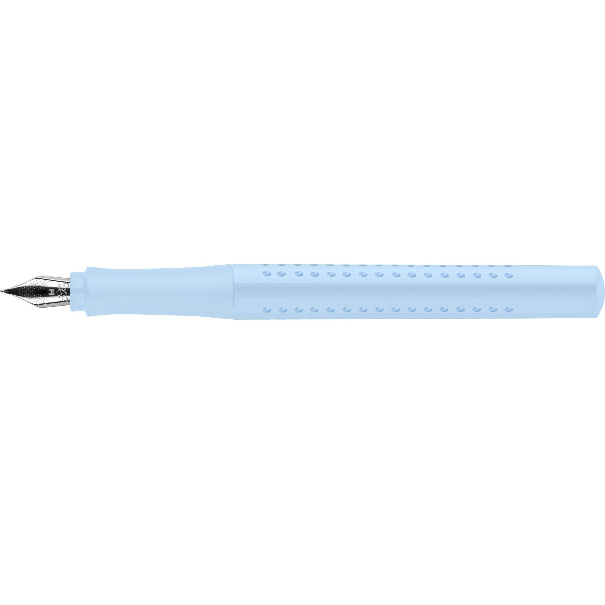 Pluma estilográfica M Grip 2010 Sky blue Faber-Castell-3