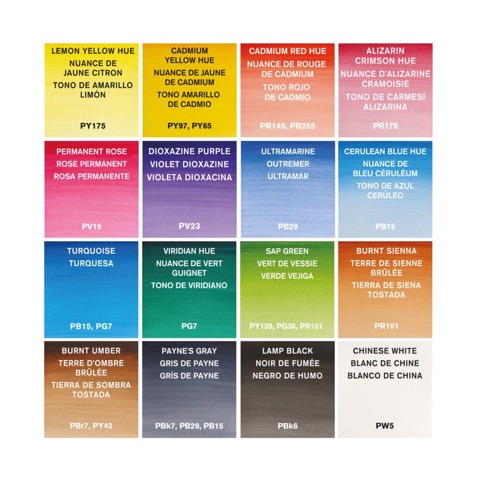 Set Acuarelas Cotman 16 Medio Godet + Accesorios-3