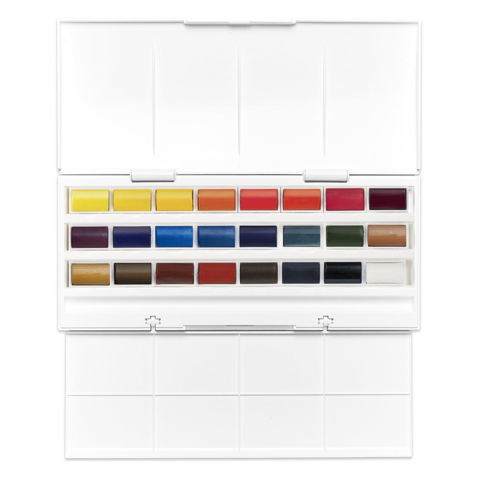 Set de Acuarelas Cotman Winsor & Newton 24 Godets Enteros-4