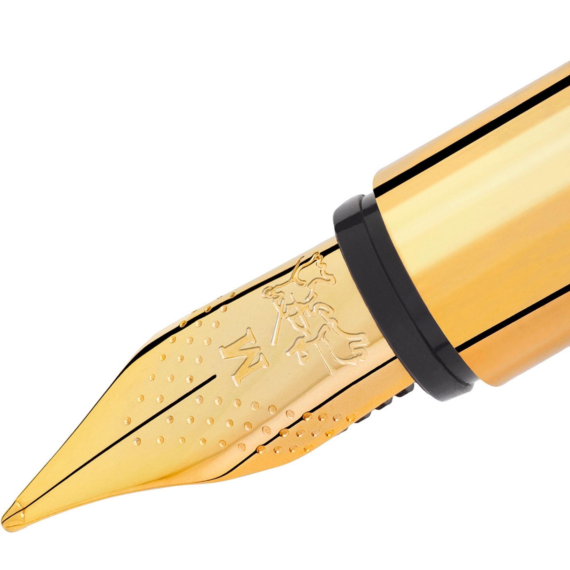 Pluma Neo Slim gold marshmallow M Faber-Castell-2