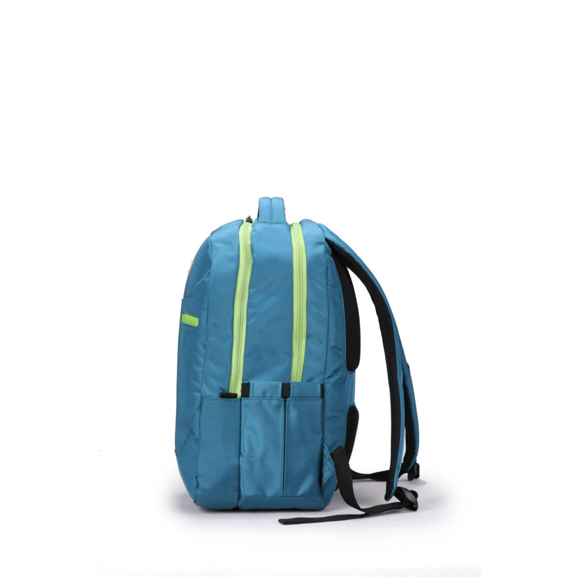 Mochila Urban Faber-Castell Azul c/ Cierre Verde 26L-1