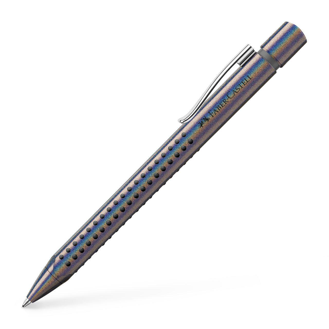 Bolígrafo Grip Edition Faber-Castell Glam XB Silver-0