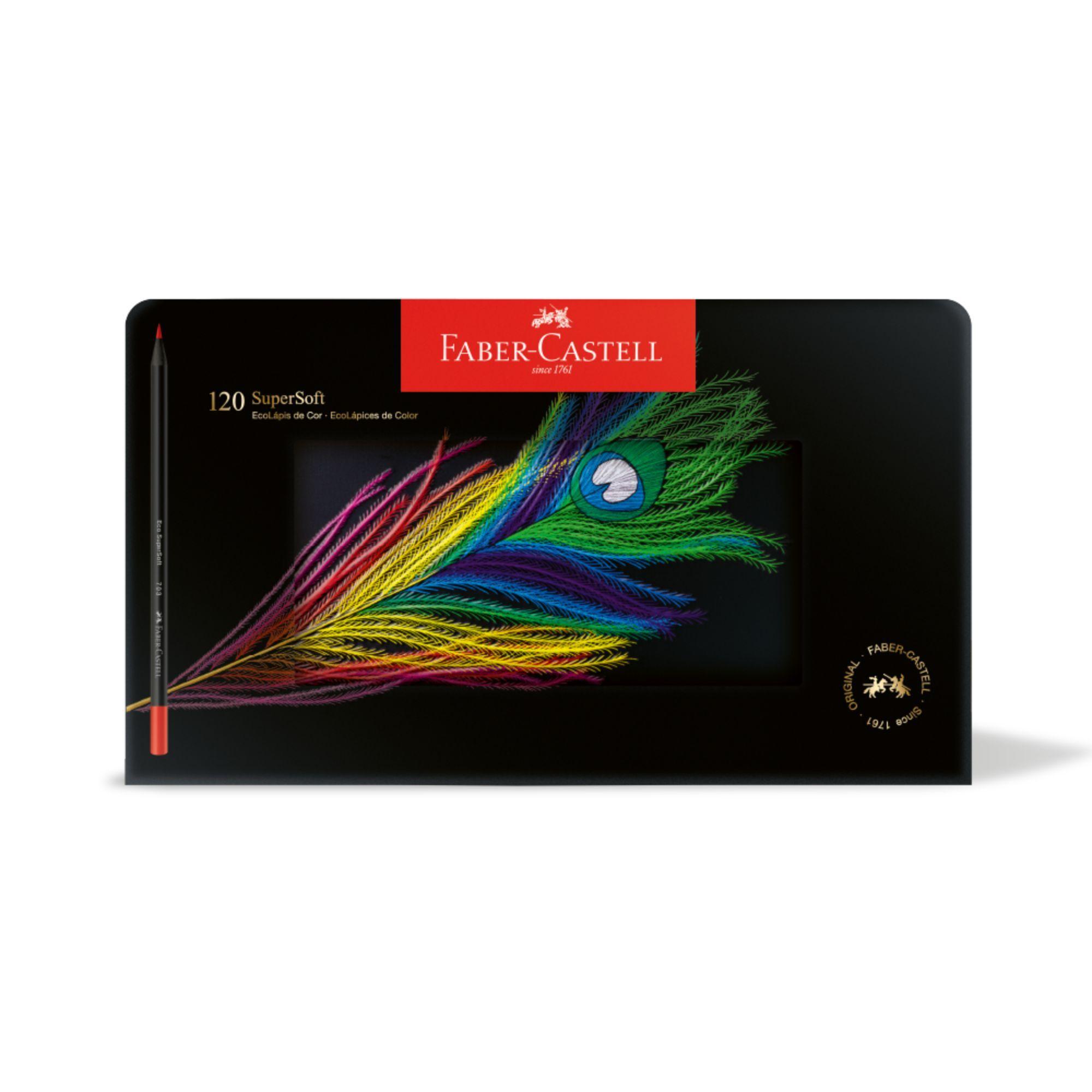Estuche de Metal Faber-Castell Ecolápices Supersoft x120-3