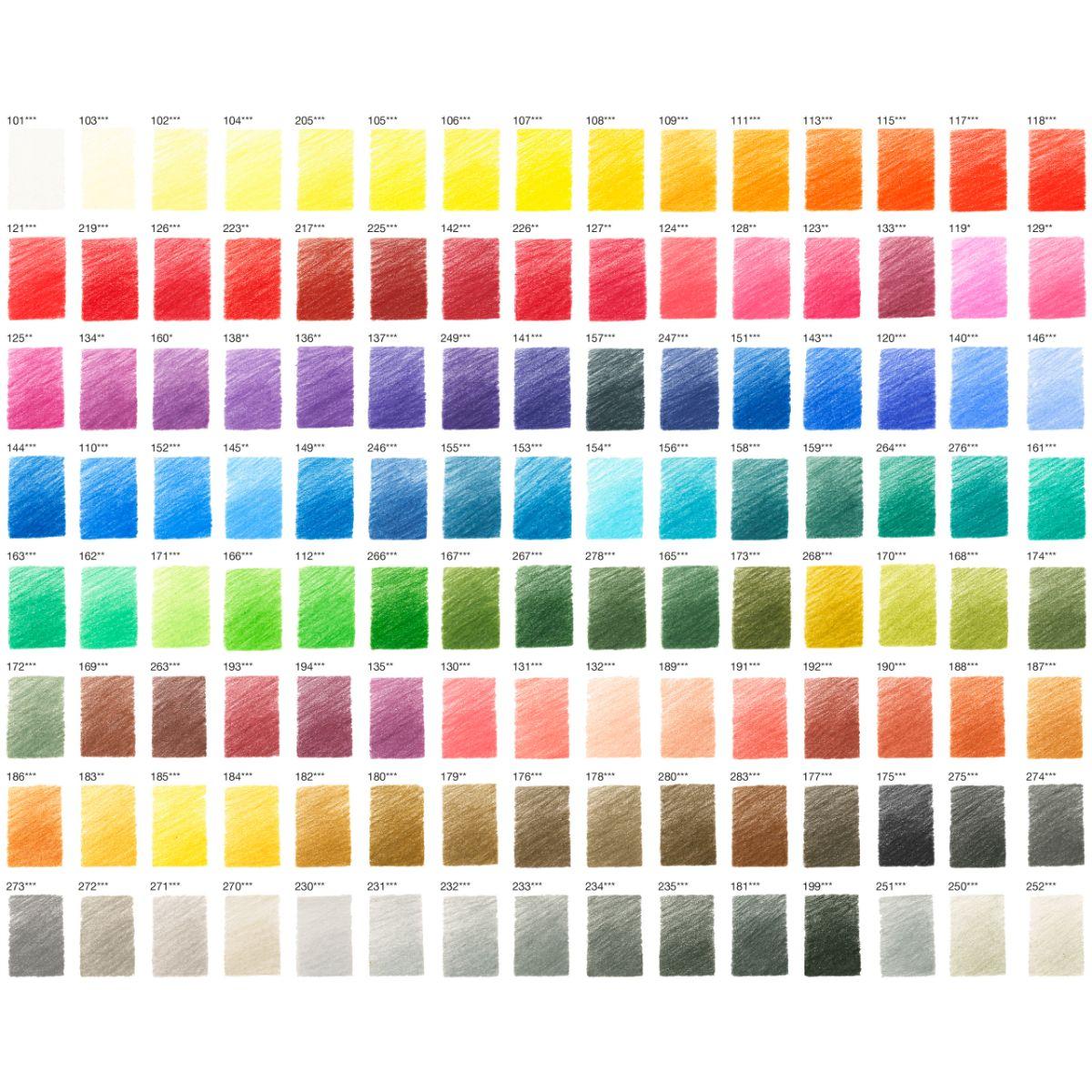 Lápices Colores Polychromos Faber-Castell x120 Colores-3