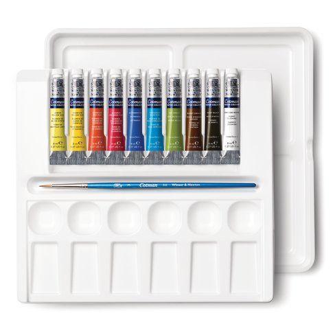 Acuarela Cotman Paleta Winsor & Newton 10 Tubos-4