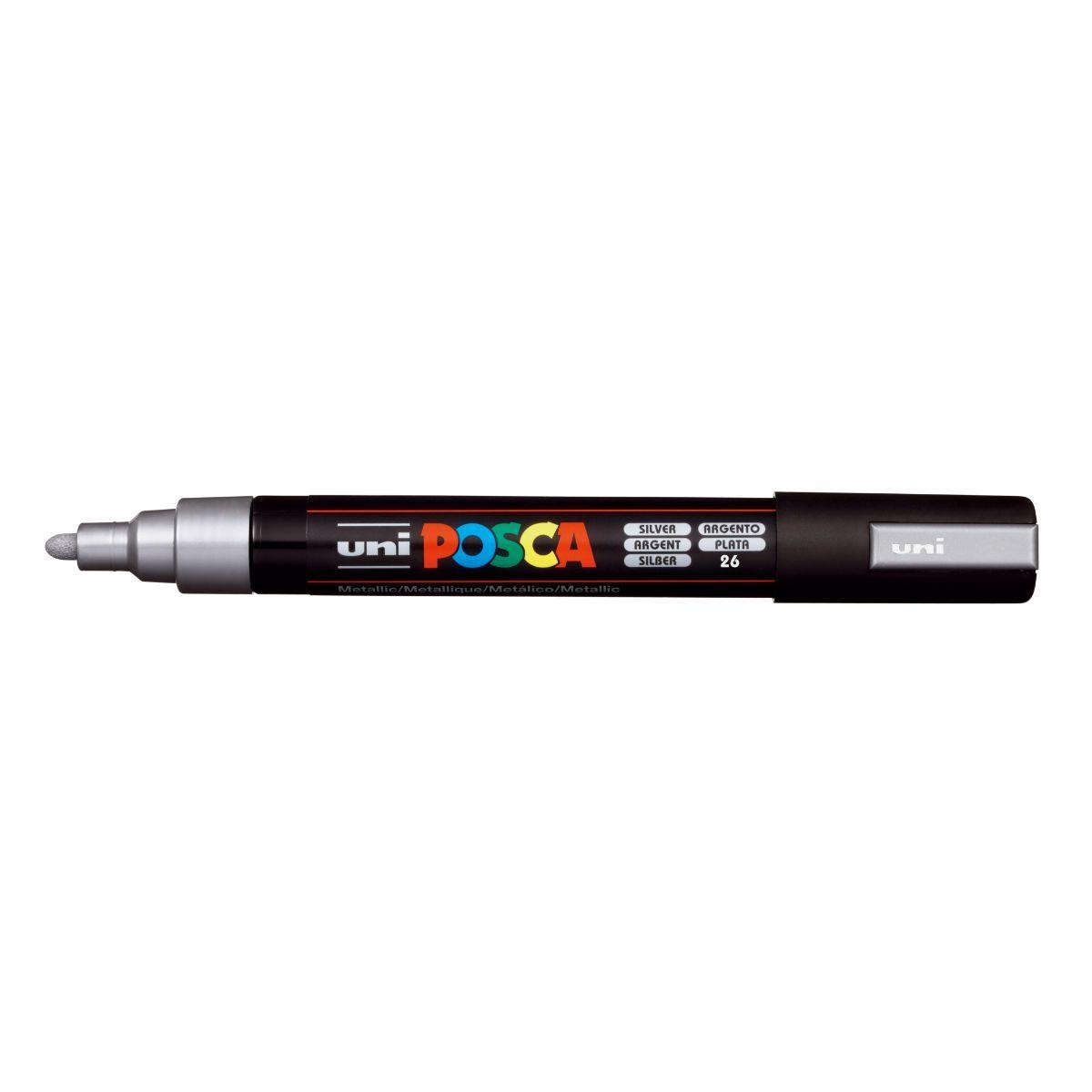 Marcador POSCA PC-5M 8 Colores Metálicos-2