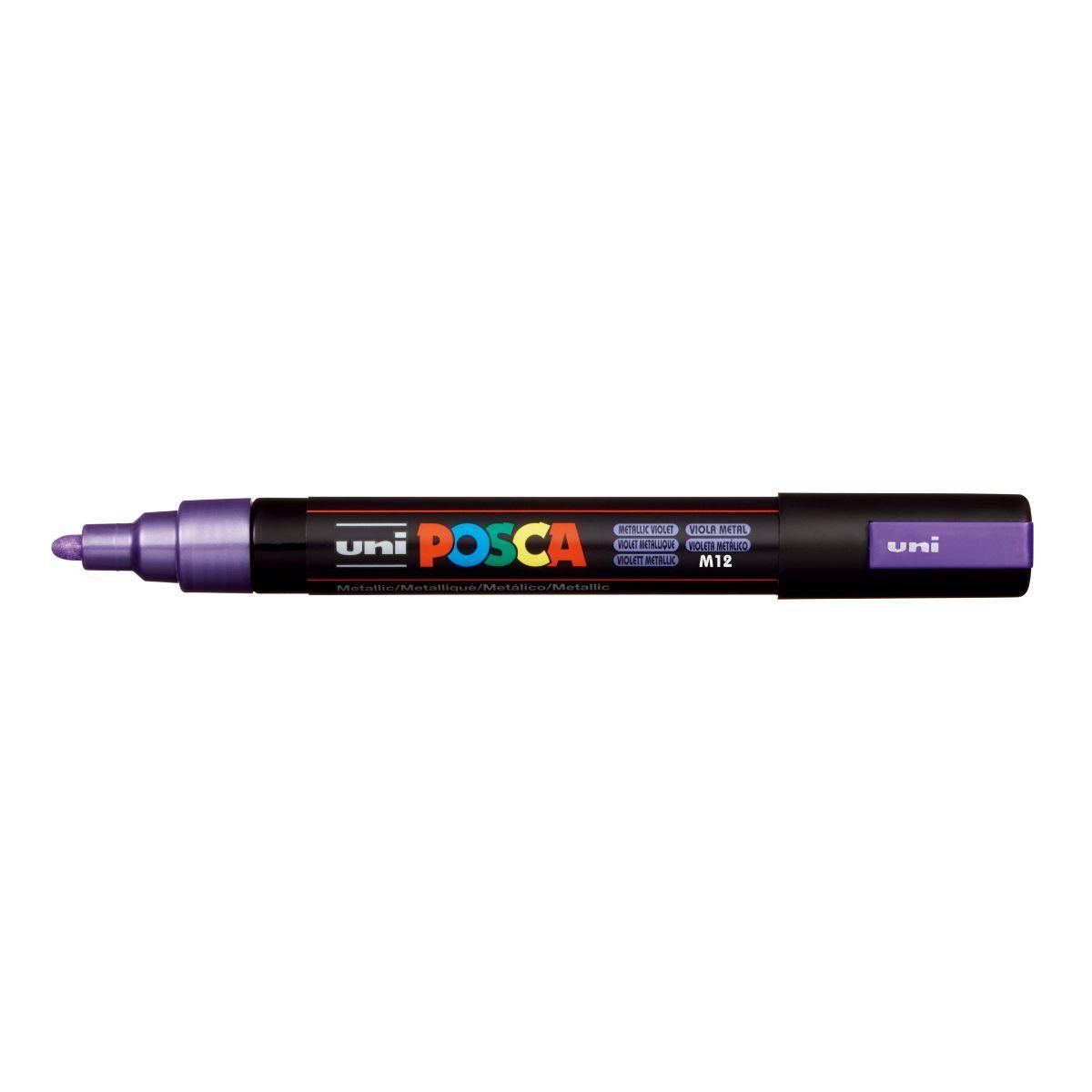 Marcador POSCA PC-5M 8 Colores Metálicos-6