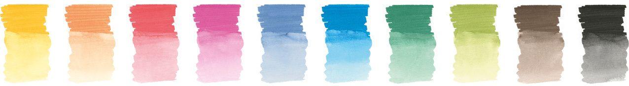 Marcadores Acuarelables A.Dürer Faber-Castell x10 Colores-7