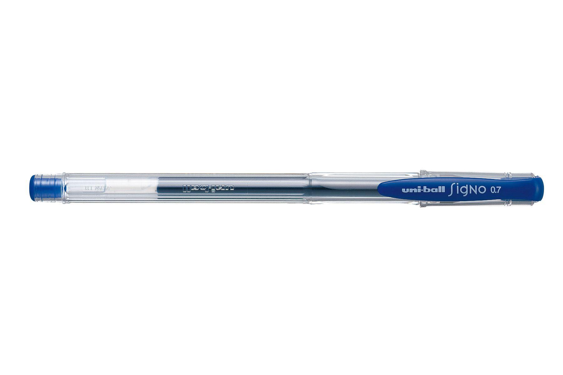 Lápices Gel Uniball Signo-100 0.7mm x3 azul7rojo/negro-4