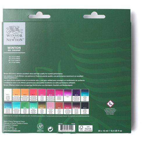 Set Inicial Óleos Winton Winsor & Newton 20x12ml-0
