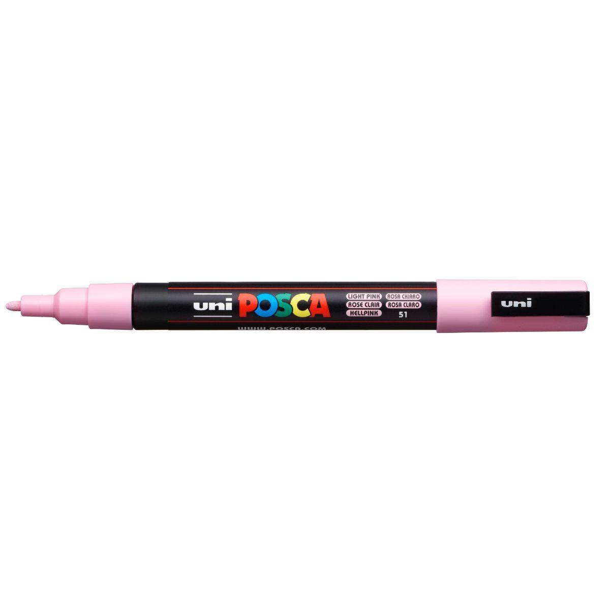 Marcador POSCA 3M Rosa Claro-2