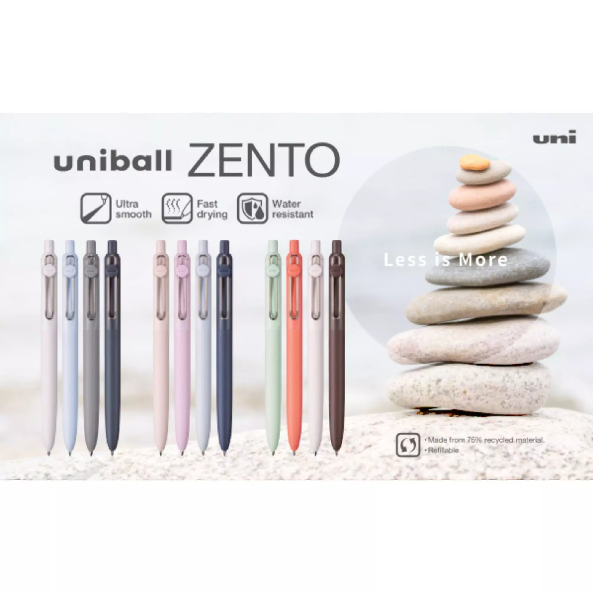 Boligrafo UNI ZENTO UBN-ZSC-07  Coastal-1