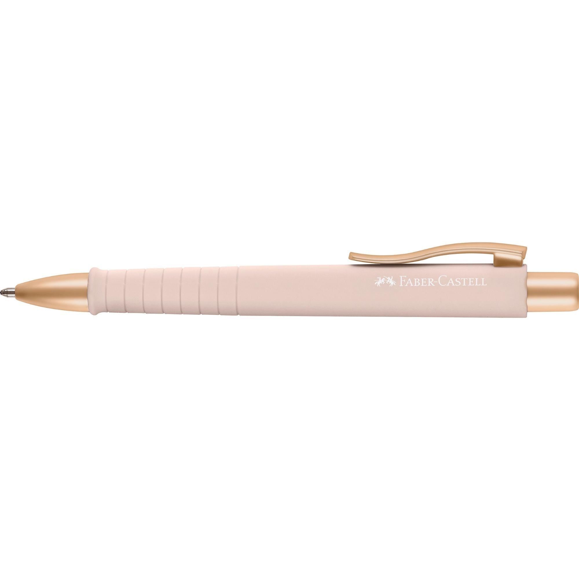 Bolígrafo Poly Ball Urban Pale Rose Faber-Castell-1