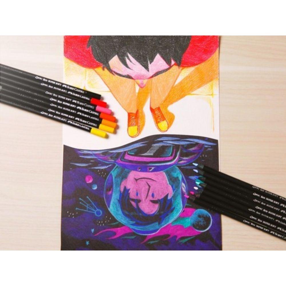 Lápices De Colores Super Soft Faber-Castell x50 Colores-3