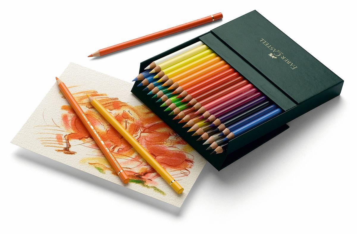Lápiz Polychromos Estudio Faber-Castell x36 Colores-0