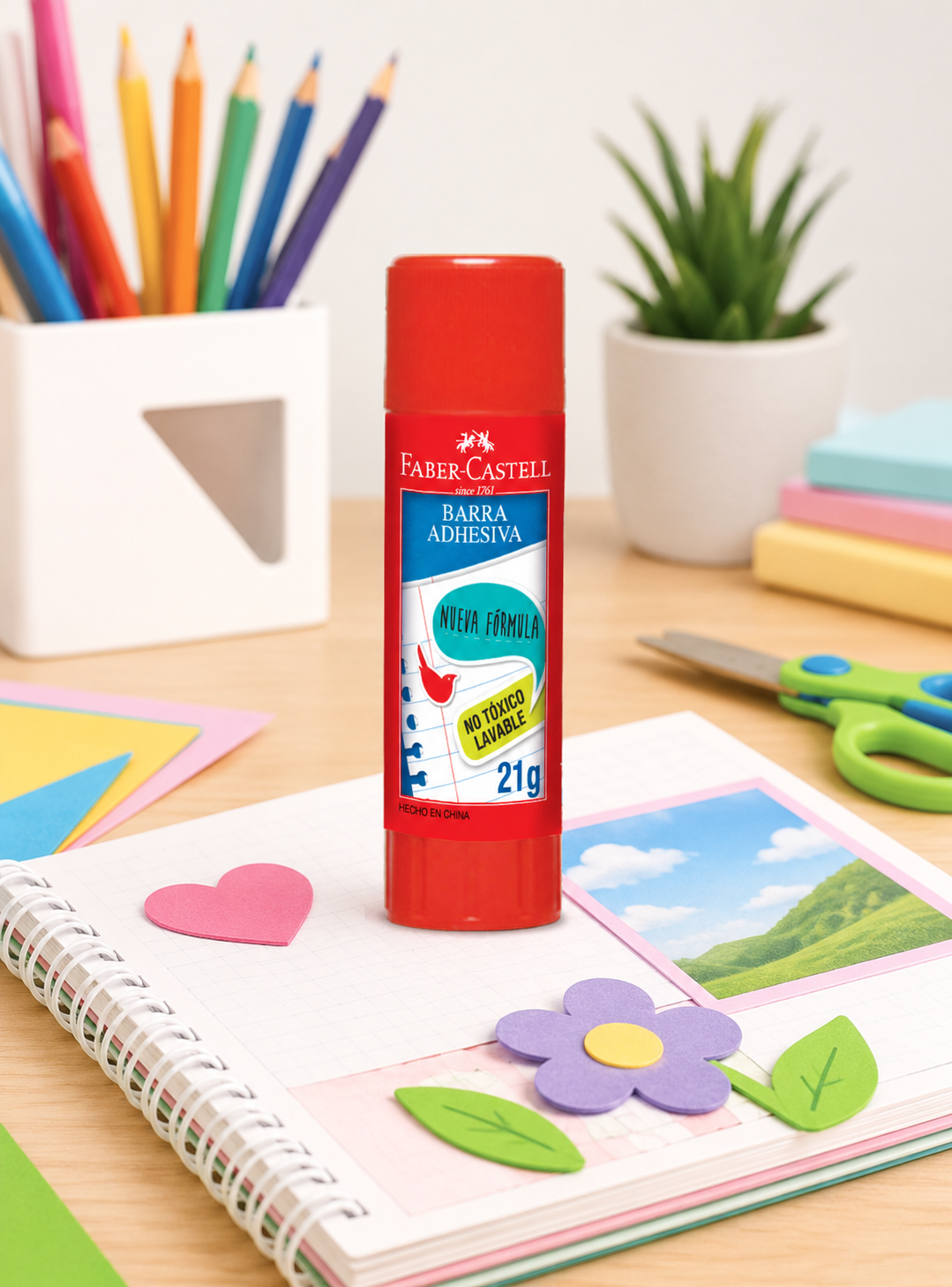 Pegamento En Barra Adhesiva Faber-Castell 21 Grs-1