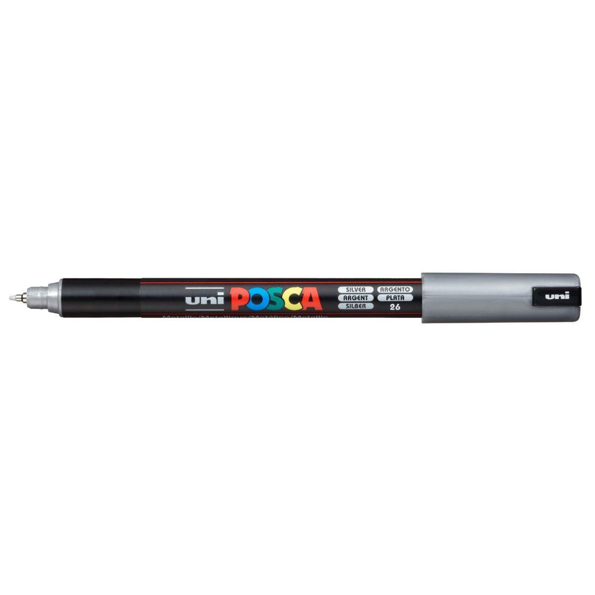 Marcador POSCA 1MR Plateado-2