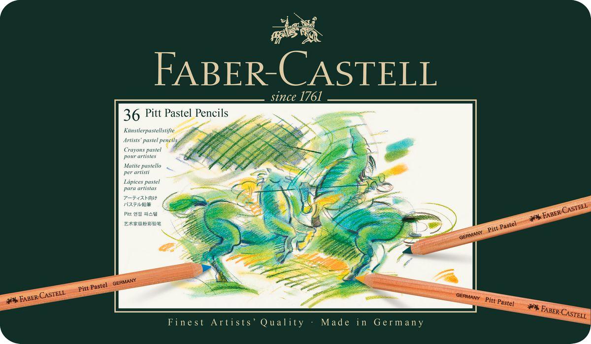 Lápiz Pitt Pastel Estuche Faber-Castell x36 Colores-2