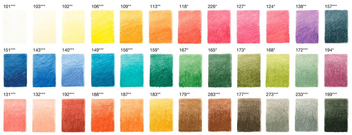 Lápiz Pitt Pastel Estuche Faber-Castell x36 Colores-3